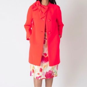 Kate spade bow coat, x-small